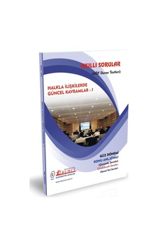 İlkumut Yayınları - Halkla İlişkilerde Güncel Kavramlar - 1 - Konu Anlatımlı - Çözümlü Sorular İlkumut Yayınları - Halkla İlişkilerde Güncel Kavramlar - 1 - Konu Anlatımlı - Çözümlü Sorular