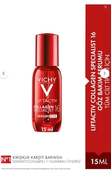 Vichy Liftactiv Collagen Specialist 16 Göz Bakım Serumu 15 ML Vichy Liftactiv Collagen Specialist 16 Göz Bakım Serumu 15 ML