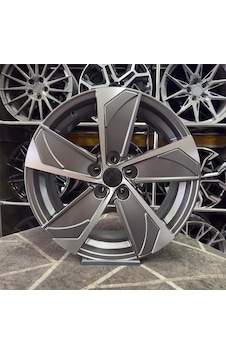 18 İnç 5x108 Focus Berlingo Rifter Gun Metal Elmas Kesim Jant Mod 18 İnç 5x108 Focus Berlingo Rifter Gun Metal Elmas Kesim Jant Mod