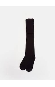 Salar Ticaret Çocuk Siyah Havlu Külotlu Çorap Unisex Model