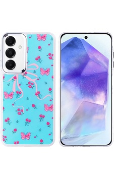 Galaxy A35 Kılıf Airbag Tasarımlı Zore Hadra Kapak Kelebek Galaxy A35 Kılıf Airbag Tasarımlı Zore Hadra Kapak Kelebek