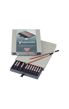 Bruynzeel Design Graphite 12'li Dereceli Eskiz Kalem Seti Bruynzeel Design Graphite 12'li Dereceli Eskiz Kalem Seti