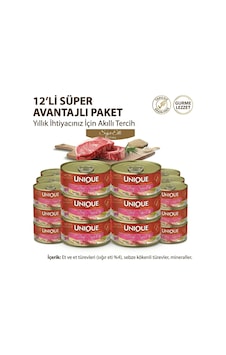 Unıque Gold Series Tahılsız Sığır Etli Mousse Yetişkin Kedi Konservesi 85 Gr X 12 Adet Unıque Gold Series Tahılsız Sığır Etli Mousse Yetişkin Kedi Konservesi 85 Gr X 12 Adet