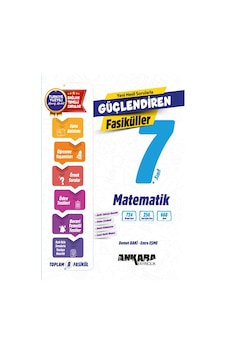 Ankara 7. Sınıf Güçlendiren Matematik Fasikülleri Ankara Yayıncılık Ankara 7. Sınıf Güçlendiren Matematik Fasikülleri Ankara Yayıncılık