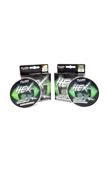 Fujin Hex Braid 8x 300mt Multicolor Pe İp Misina 0.08mm Fujin Hex Braid 8x 300mt Multicolor Pe İp Misina 0.08mm