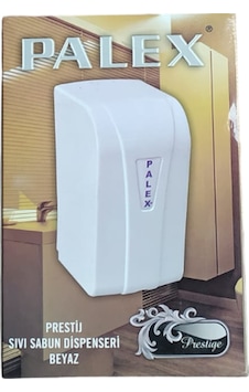 Beyaz Sıvı Sabun Dispenseri Aparatı Plastik