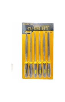 Meşem 5 x 180 x 6 MM 6'lı Mini Eğe Seti Meşem 5 x 180 x 6 MM 6'lı Mini Eğe Seti