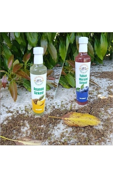 Ananas Sirkesi Yaban Mersini Sirkesi Toplam 1000 Ml Ananas Sirkesi Yaban Mersini Sirkesi Toplam 1000 Ml