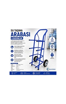 Su Taşıma Arabası 4 Bidonluk Damacana Taşıma Arabası Çelik Gövde Bant Marketim Su Taşıma Arabası 4 Bidonluk Damacana Taşıma Arabası Çelik Gövde Bant Marketim