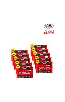 Bol Sütlü Çikolata 60gr X 10 Paket Bol Sütlü Çikolata 60gr X 10 Paket