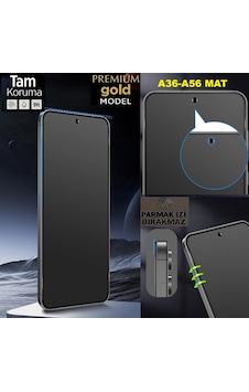 Samsung A36 A56 Uyumlu Mat Ekran Koruyucu Seramik Nano Tam Kaplar Samsung A36 A56 Uyumlu Mat Ekran Koruyucu Seramik Nano Tam Kaplar