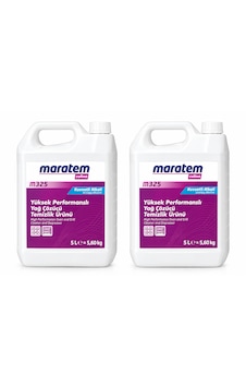 Maratem M325 Yüksek Performanslı Yağ Çözücü Temizlik Ürünü 2x5 L 21'li Set Maratem M325 Yüksek Performanslı Yağ Çözücü Temizlik Ürünü 2x5 L 21'li Set