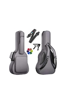 Midex Csa-90pak Case Klasik Gitar Soft Case Gigbag Kalın Çanta Kılıf Full Set