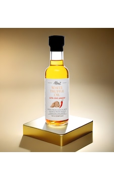 Allezz Acı Biberli Beyaz Trüflü Natürel Sızma Zeytinyağı 100 ML Allezz Acı Biberli Beyaz Trüflü Natürel Sızma Zeytinyağı 100 ML
