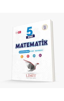 Limit Yayınları Sınıf: 5 Matematik Soru Bankası 2026-2027 Müfredatına Uygun Limit Yayınları Sınıf: 5 Matematik Soru Bankası 2026-2027 Müfredatına Uygun