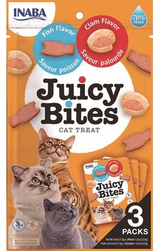 Inaba Juicy Bites Balıklı ve İstiridyeli Kedi Ödül Maması 3 x 33 G Inaba Juicy Bites Balıklı ve İstiridyeli Kedi Ödül Maması 3 x 33 G
