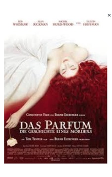 Dones Modelist Defter Çizgili Film Afişleri / Das Parfume Çok Renkli