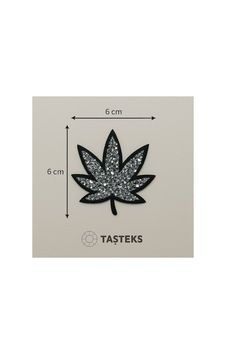 Taşlı Ütülenebilen Veya Sticker Olarak Kullanılabilen Yaprak Modeli Taşlı Ütülenebilen Veya Sticker Olarak Kullanılabilen Yaprak Modeli