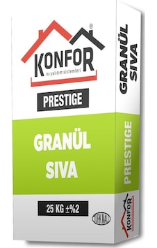 Prestige Granül Sıva İnce 25 Kg Beyaz