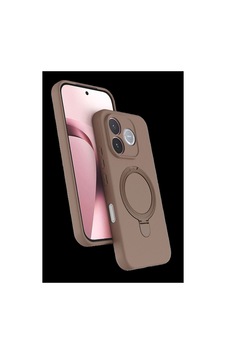 Huawei Honor 600 Lite Regal Magsafe Standlı Kapak - Çöl Titanyum Huawei Honor 600 Lite Regal Magsafe Standlı Kapak - Çöl Titanyum