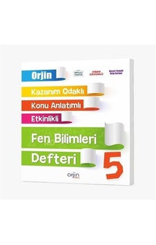Kurmay Yayınları Orjin 5. Sınıf Fen Bilimleri Defter Kurmay Yayınları Orjin 5. Sınıf Fen Bilimleri Defter