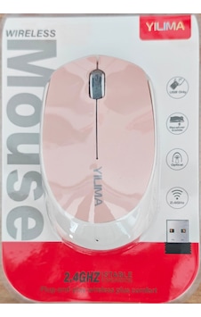 Yılıma Qs-205 Kablosuz Mouse Pembe / Beyaz Yılıma Qs-205 Kablosuz Mouse Pembe / Beyaz
