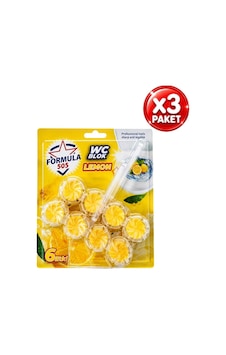 Klozet Koku Giderici Bloğu Limon Kokulu 50grx2li 3paket