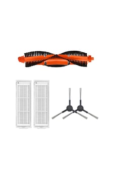 Xiaomi Mop Pro Stytj02ym Uyumlu 1 Adet Ana Fırça 2 Adet Filtre 2 Adet Siyah Yan Fırça Xiaomi Mop Pro Stytj02ym Uyumlu 1 Adet Ana Fırça 2 Adet Filtre 2 Adet Siyah Yan Fırça