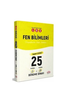 Editör 8. Sınıf LGS Fen Bilimleri 5 Sarmal + 20 Karma 25 Deneme Sınavı- Editör Editör 8. Sınıf LGS Fen Bilimleri 5 Sarmal + 20 Karma 25 Deneme Sınavı- Editör