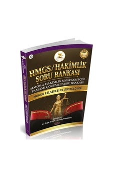 Hukal Hmgs-hakimlik Hukuk Felsefesi Ve Sosyolojisi Soru Bankası Savaş Yayınları 2026