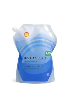 Shell Kışlık Cam Suyu -30 Winter Screenwash Concentrate Cam Suyu 3 Litre Shell Kışlık Cam Suyu -30 Winter Screenwash Concentrate Cam Suyu 3 Litre