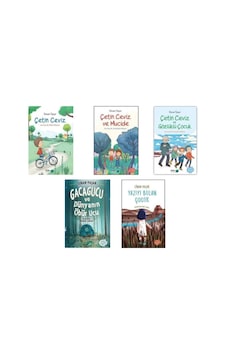 Sinan Yaşar 5 Kitap Set - Çetin Ceviz - Mucide - Gözlüklü Çocuk - Yazıyı Bulan Çocuk - Gacagucu Sinan Yaşar 5 Kitap Set - Çetin Ceviz - Mucide - Gözlüklü Çocuk - Yazıyı Bulan Çocuk - Gacagucu
