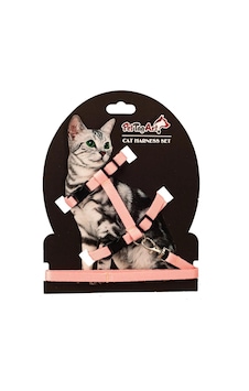 Pettagart Ayarlanabilir Kedi Göğüs Tasma Seti Somon 10 Mm 110 Cm Pettagart Ayarlanabilir Kedi Göğüs Tasma Seti Somon 10 Mm 110 Cm