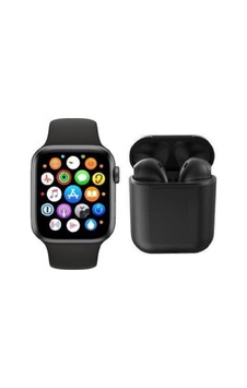 Smart Watch + 12 Siyah Tws Kablosuz Kulaklık Ikili Kombin T500 Smart Watch + 12 Siyah Tws Kablosuz Kulaklık Ikili Kombin T500