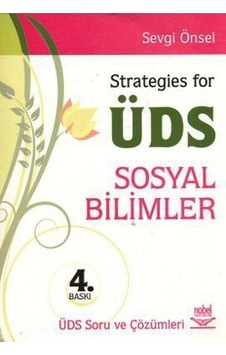 Üds Sosyal Bilimler / Strategies For Üds Sevgi Önsel Üds Sosyal Bilimler / Strategies For Üds Sevgi Önsel