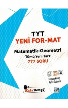 Tyt Yeni Format Matematik Soru Bankası - Kafa Dengi Yayınlar Tyt Yeni Format Matematik Soru Bankası - Kafa Dengi Yayınlar