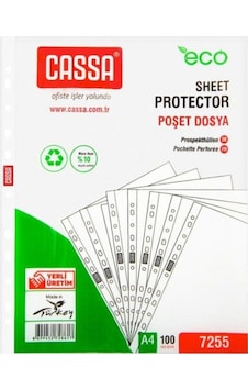 Cassa Eko 100'lü Poşet Dosya Cassa Eko 100'lü Poşet Dosya