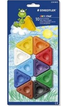 Staedtler Pastel Boya Dilimleri 10'Lu Noris Club Üçgen
