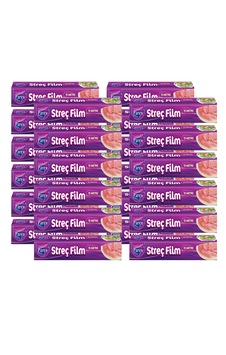 Streç Film 15 Mt 24 Paket Streç Film 15 Mt 24 Paket