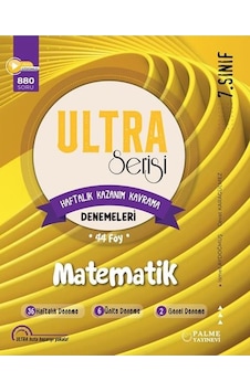 Palme 7.sınıf Ultra Matematik Haftalık Kazanım Kavrama Denemeleri Palme 7.sınıf Ultra Matematik Haftalık Kazanım Kavrama Denemeleri