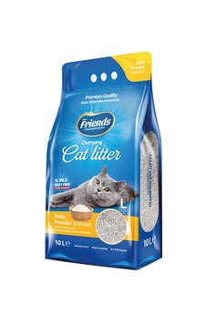 Friends Bebek Pudralı Kedi Kumu 10 Lt Friends Bebek Pudralı Kedi Kumu 10 Lt