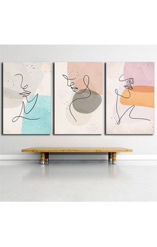Kanvas Tablo Seti Modern Sanat Kadın Figürleri Kanvas Tablo Seti Modern Sanat Kadın Figürleri