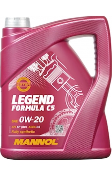 Mannol Mn7921-5 Legend Formula C5 Sae 0W-20 Apı Sp (Rc) Acea C5 Motor Yağı 5 L