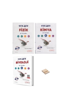 Limit Tyt Ayt Fizik Kimya Ve Biyoloji El Kitabı 3lü Set+ Telefon Standı Limit Tyt Ayt Fizik Kimya Ve Biyoloji El Kitabı 3lü Set+ Telefon Standı