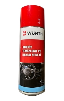 Würth Kokpit Temizleme Ve Bakım Spreyi 400 Ml 1 Adet Würth Kokpit Temizleme Ve Bakım Spreyi 400 Ml 1 Adet