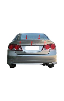 Honda Civic 8 Spoiler Bagaj (Hybrid) Fiber 2006-2011