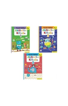 Küçük Dahiler Aktivite Seti 5+ Yaş 3 Kitap Takım Okul Öncesi Küçük Dahiler Aktivite Seti 5+ Yaş 3 Kitap Takım Okul Öncesi