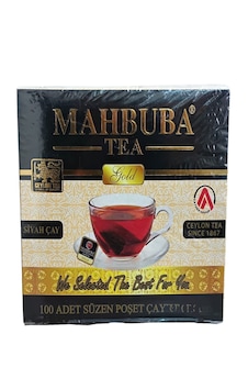 Mahbuba Gold 1 Paket 100 Adetlik Poşet Çay %100 Ceylon Tea Siyah Çay Mahbuba Gold 1 Paket 100 Adetlik Poşet Çay %100 Ceylon Tea Siyah Çay