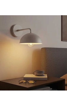 Mylights Modern Spor Beyaz Aplik Duvar Aplik Yatak Başı Otek Cafe Siyah