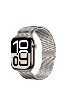 Watch 7 41mm Uyumlu Omsy Krd-121 Metal Hasır Kordon-starlight Watch 7 41mm Uyumlu Omsy Krd-121 Metal Hasır Kordon-starlight